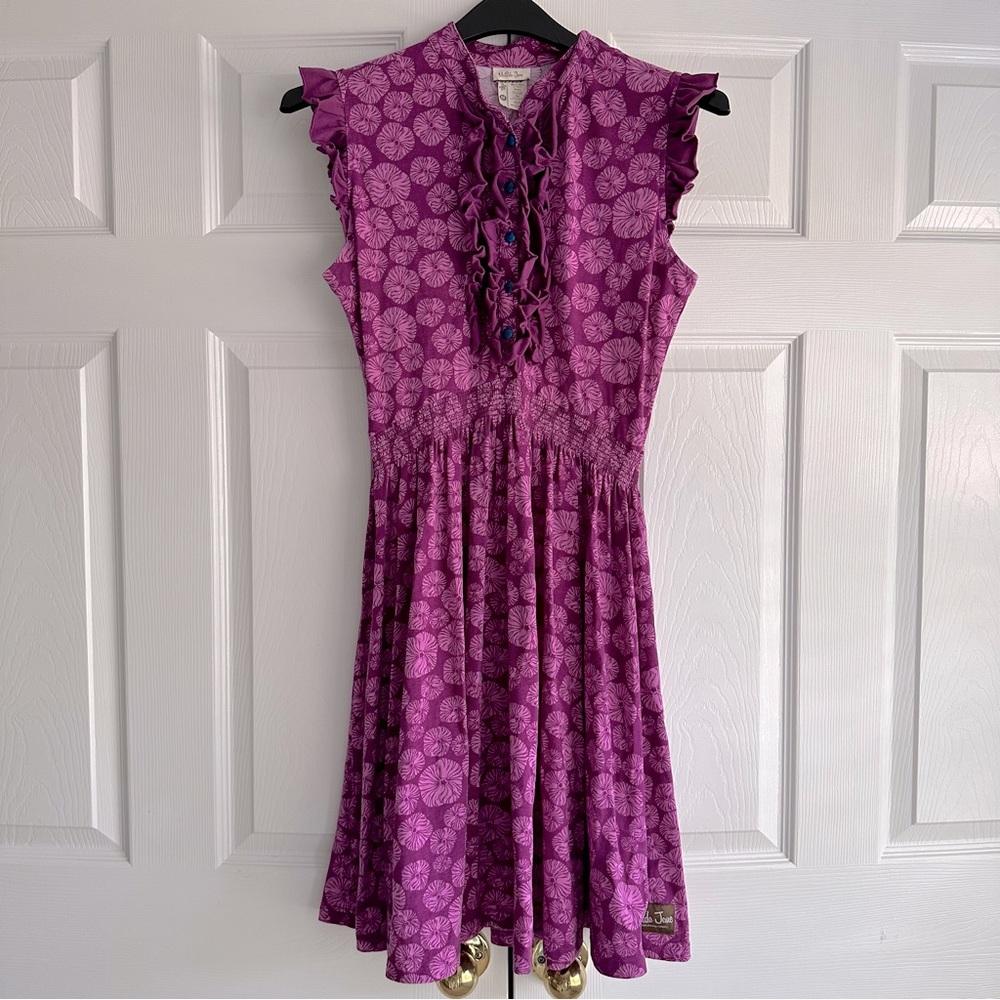 Matilda Jane Magnolia Dress Floral Cotton Blend Size M